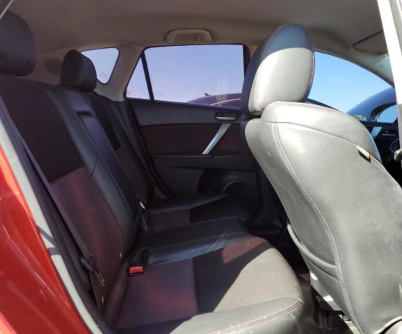 JM1BL1L34D1734135 - 2013 MAZDA SPEED 3 RED photo 10