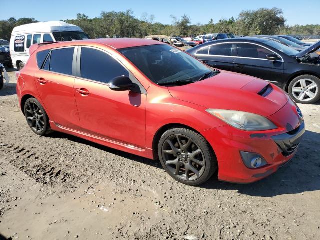 JM1BL1L34D1734135 - 2013 MAZDA SPEED 3 RED photo 4