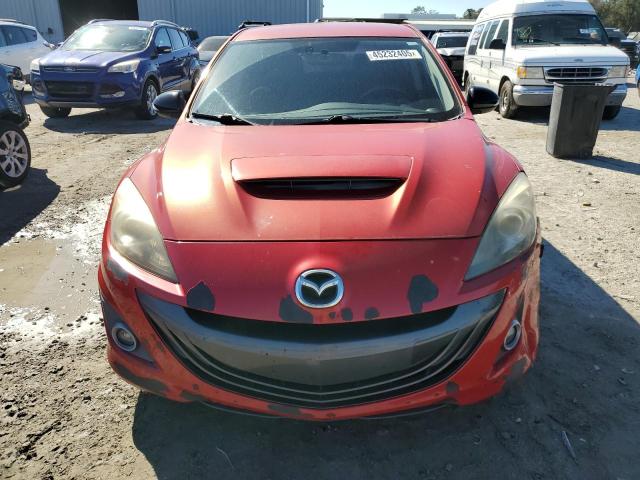 JM1BL1L34D1734135 - 2013 MAZDA SPEED 3 RED photo 5