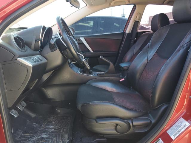 JM1BL1L34D1734135 - 2013 MAZDA SPEED 3 RED photo 7
