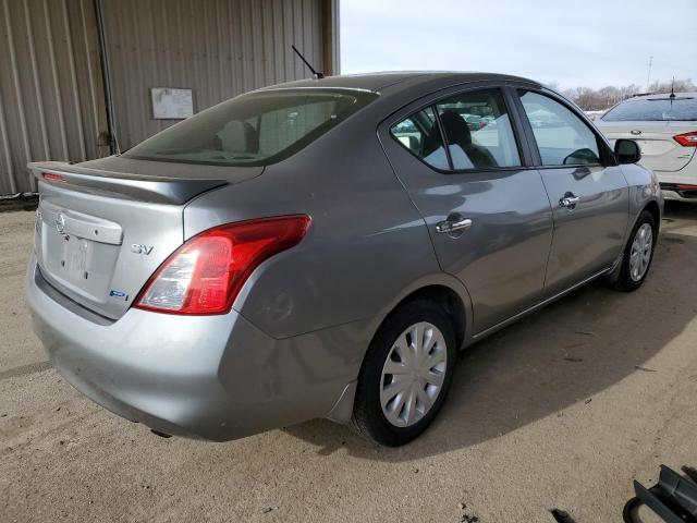 3N1CN7AP8DL878208 - 2013 NISSAN VERSA S GRAY photo 3