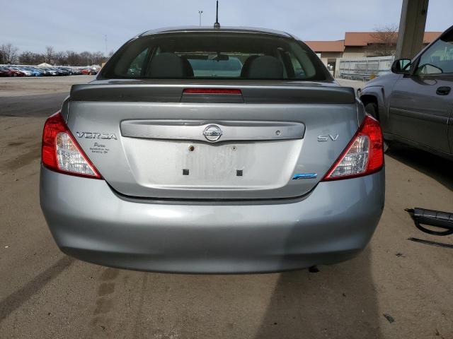 3N1CN7AP8DL878208 - 2013 NISSAN VERSA S GRAY photo 6