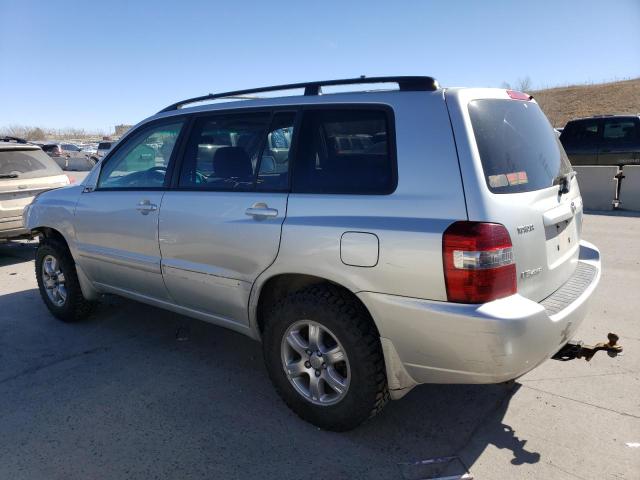 JTEEP21A460165848 - 2006 TOYOTA HIGHLANDER LIMITED SILVER photo 2