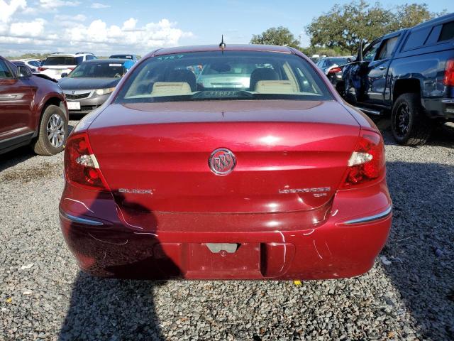 2G4WC582071171717 - 2007 BUICK LACROSSE CX RED photo 6