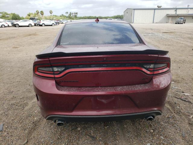 2C3CDXHG8LH190792 - 2020 DODGE CHARGER GT MAROON photo 6