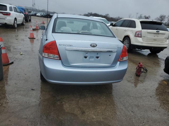 KNAFE121675460281 - 2007 KIA SPECTRA EX BLUE photo 6