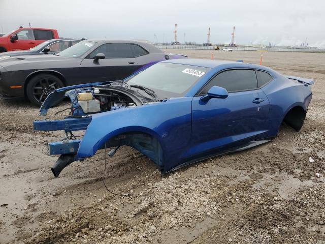 1G1FK1R65J0160306 - 2018 CHEVROLET CAMARO ZL1 BLUE photo 1