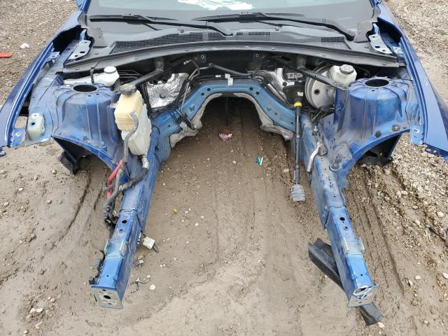 1G1FK1R65J0160306 - 2018 CHEVROLET CAMARO ZL1 BLUE photo 11