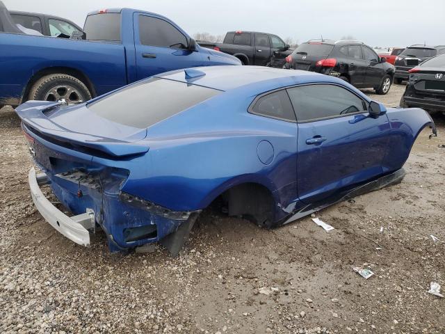 1G1FK1R65J0160306 - 2018 CHEVROLET CAMARO ZL1 BLUE photo 3