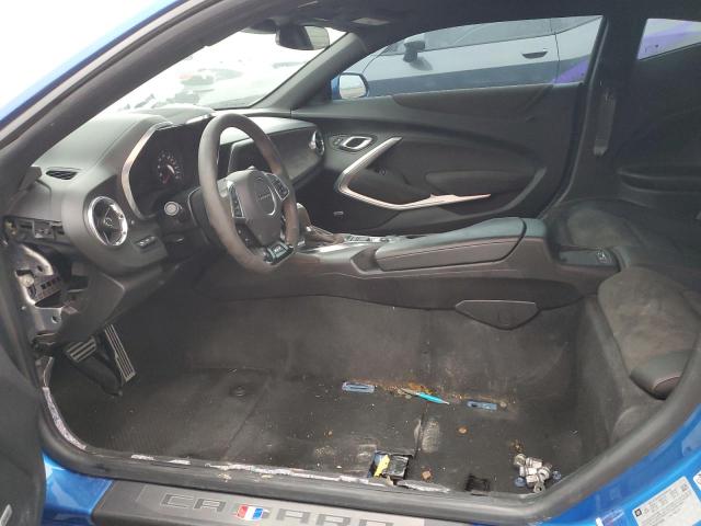 1G1FK1R65J0160306 - 2018 CHEVROLET CAMARO ZL1 BLUE photo 7