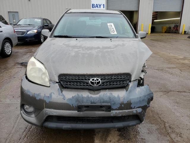 2T1KR32E37C654399 - 2007 TOYOTA COROLLA MA XR GRAY photo 5