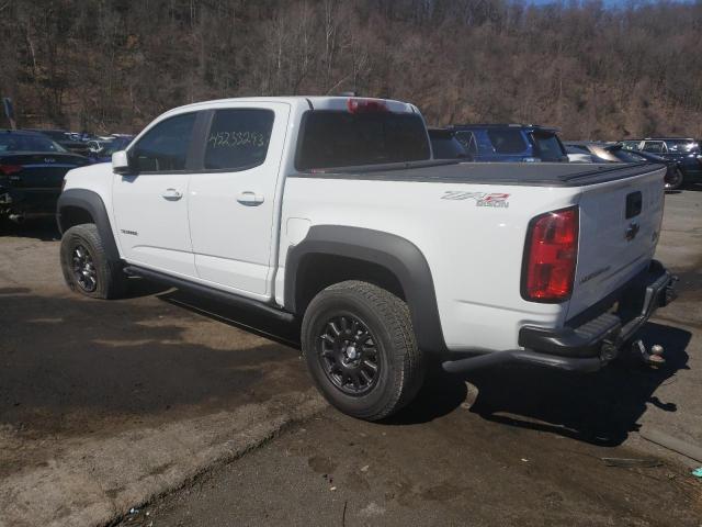 1GCGTEEN3L1121983 - 2020 CHEVROLET COLORADO ZR2 WHITE photo 2