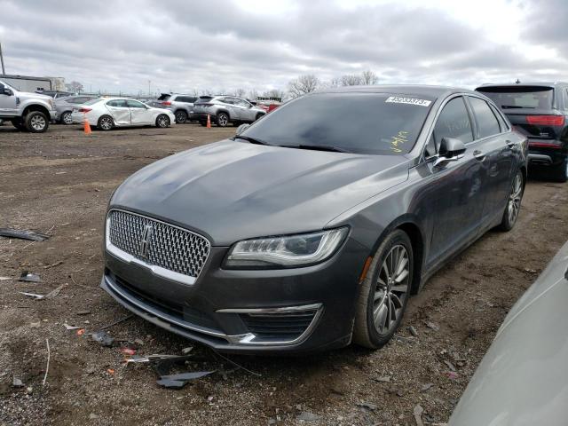 3LN6L5KU2HR609497 - 2017 LINCOLN MKZ HYBRID PREMIERE CHARCOAL photo 1