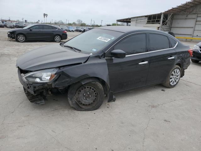 3N1AB7AP6JY303524 - 2018 NISSAN SENTRA S BLACK photo 1