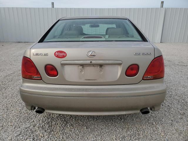 JT8BD69S110141079 - 2001 LEXUS GS 300 GOLD photo 6