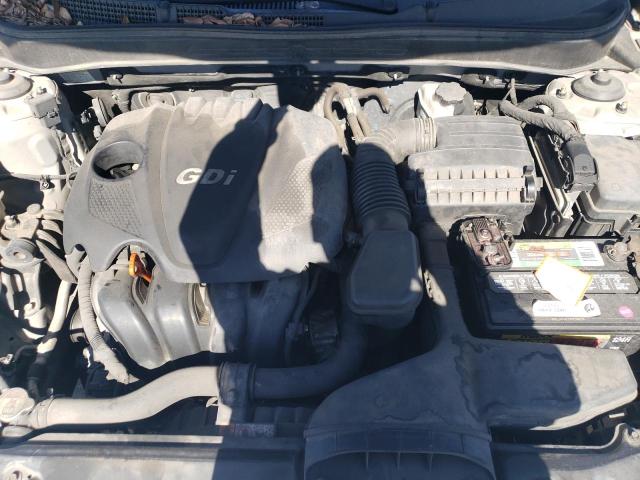 5NPEB4ACXDH684645 - 2013 HYUNDAI SONATA GLS SILVER photo 11