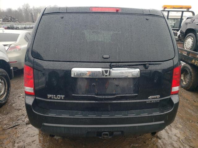 5FNYF4H20BB006612 - 2011 HONDA PILOT LX BLACK photo 6