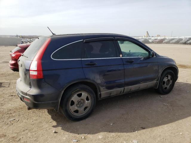 5J6RE38368L000369 - 2008 HONDA CR-V LX BLUE photo 3