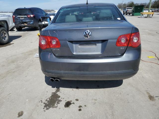 3VWEF71K97M087205 - 2007 VOLKSWAGEN JETTA WOLFSBURG GRAY photo 6