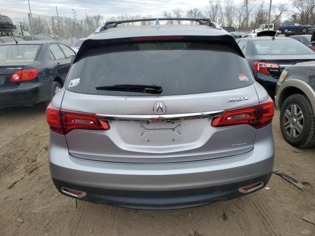 5FRYD4H44GB035530 - 2016 ACURA MDX TECHNOLOGY SILVER photo 6