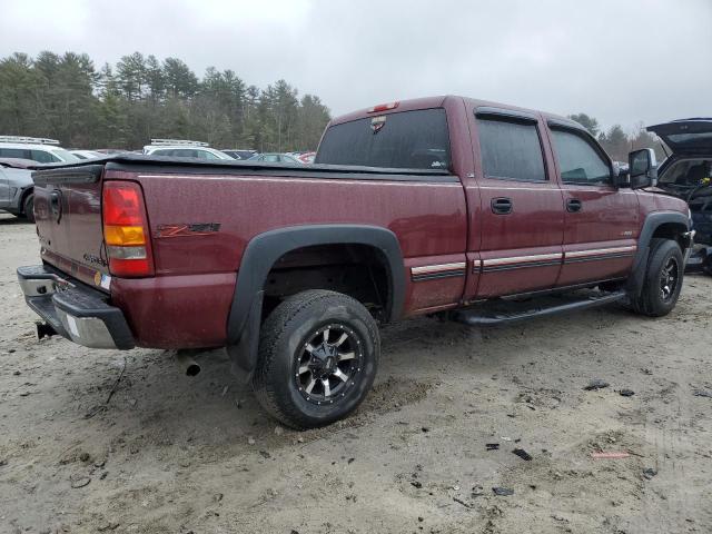 1GCGK13U42F123457 - 2002 CHEVROLET SILVERADO K1500 HEAVY DUTY BURGUNDY photo 3