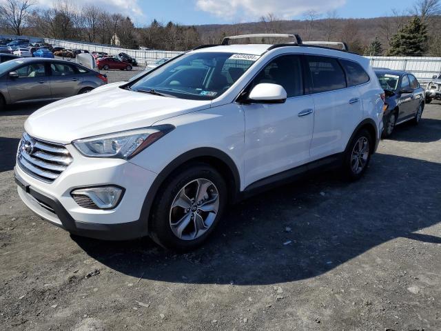 KM8SM4HF2EU052819 - 2014 HYUNDAI SANTA FE GLS WHITE photo 1