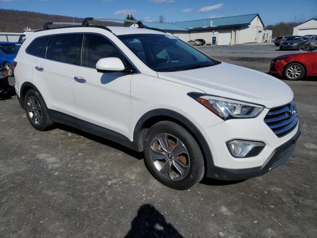 KM8SM4HF2EU052819 - 2014 HYUNDAI SANTA FE GLS WHITE photo 4