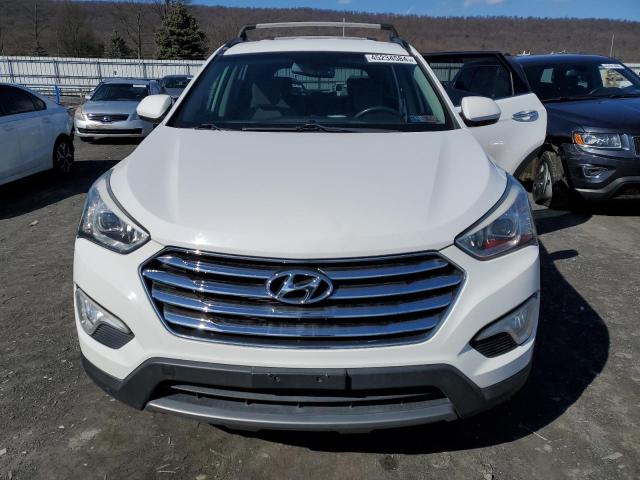 KM8SM4HF2EU052819 - 2014 HYUNDAI SANTA FE GLS WHITE photo 5