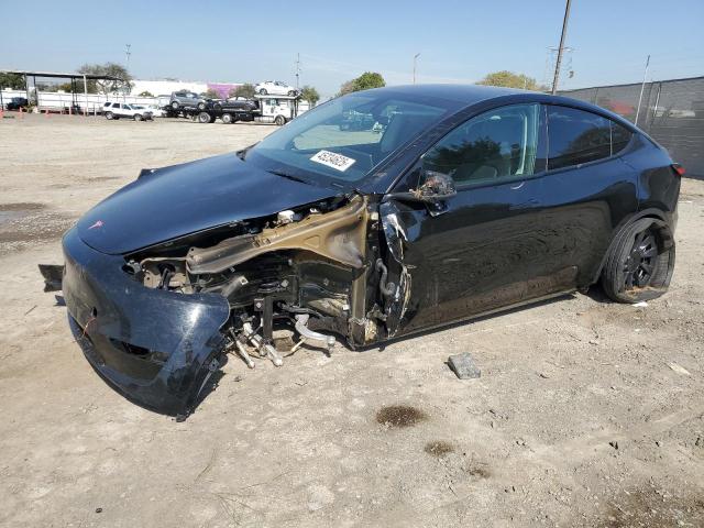 7SAYGDED3RF049437 - 2024 TESLA MODEL Y BLACK photo 1