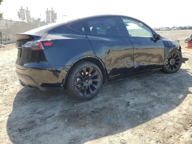 7SAYGDED3RF049437 - 2024 TESLA MODEL Y BLACK photo 3
