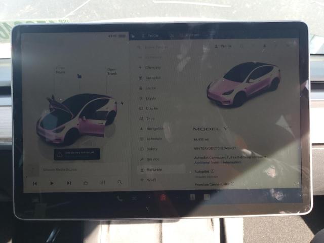 7SAYGDED3RF049437 - 2024 TESLA MODEL Y BLACK photo 9