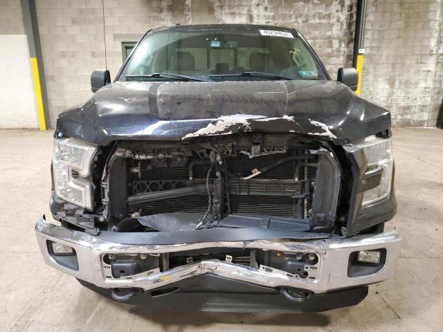 1FTFX1EG0FKE95461 - 2015 FORD F150 SUPER CAB BLACK photo 5