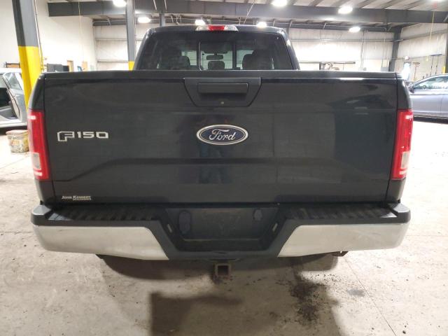 1FTFX1EG0FKE95461 - 2015 FORD F150 SUPER CAB BLACK photo 6