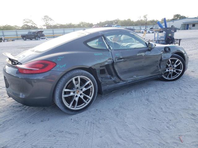 WP0AA2A82EK171443 - 2014 PORSCHE CAYMAN GRAY photo 3