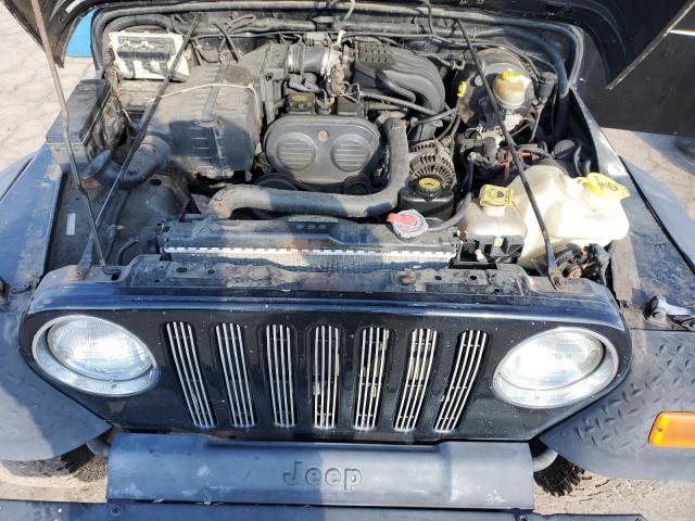 1J4FA29173P342856 - 2003 JEEP WRANGLER / SE BLACK photo 11