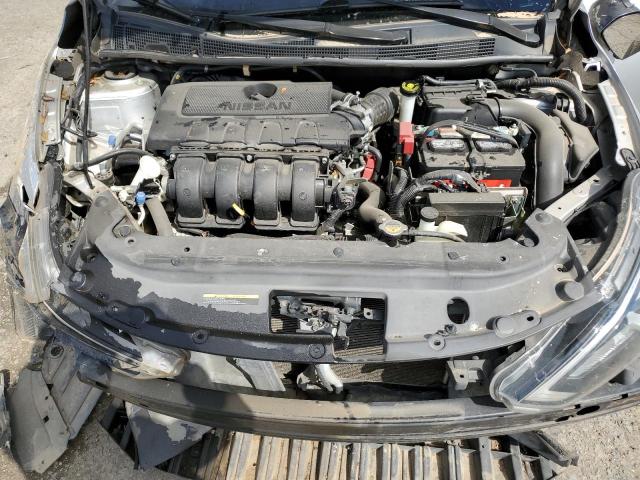 3N1AB7APXGY285991 - 2016 NISSAN SENTRA S SILVER photo 11