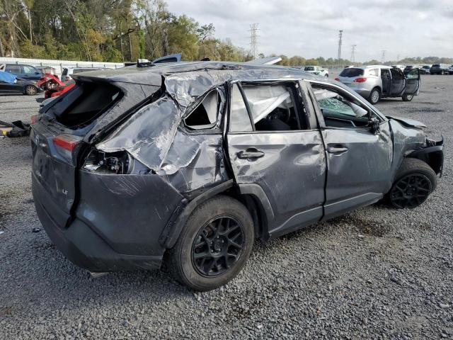 JTMH1RFV0KD033891 - 2019 TOYOTA RAV4 LE GRAY photo 3