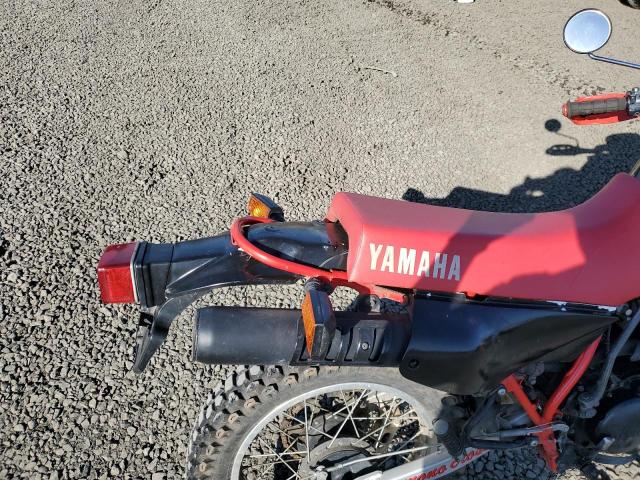 JYA3NVE09LA005289 - 1990 YAMAHA XT350 RED photo 6