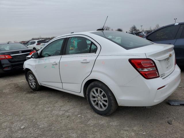 1G1JD5SH9J4126742 - 2018 CHEVROLET SONIC LT WHITE photo 2