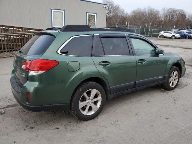 4S4BRBKC4D3215124 - 2013 SUBARU OUTBACK 2.5I LIMITED GREEN photo 3