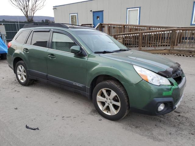 4S4BRBKC4D3215124 - 2013 SUBARU OUTBACK 2.5I LIMITED GREEN photo 4