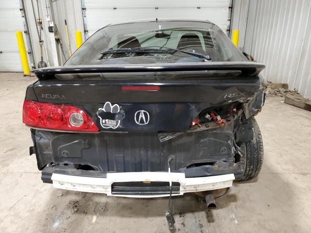 JH4DC54816S015883 - 2006 ACURA RSX BLACK photo 6