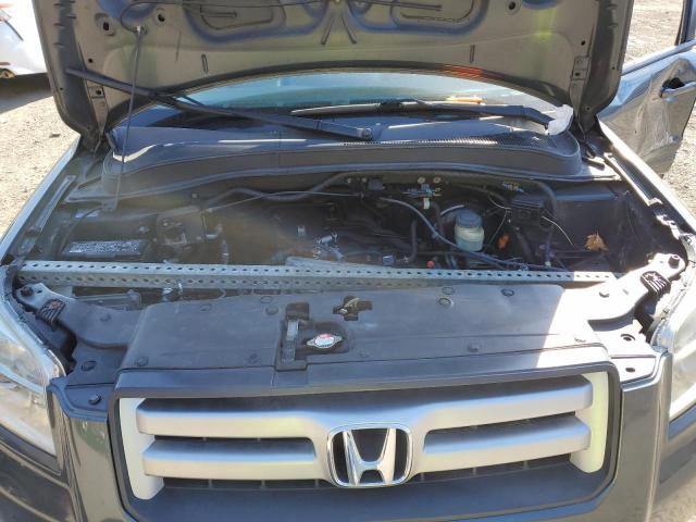 5FNYF18526B024186 - 2006 HONDA PILOT EX GRAY photo 12