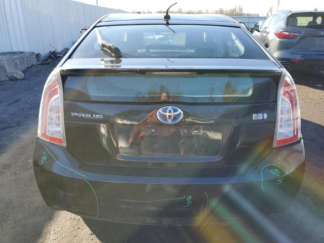 JTDKN3DU5D5569377 - 2013 TOYOTA PRIUS BLACK photo 6