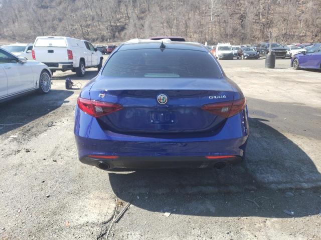 ZARFANBN5N7653537 - 2022 ALFA ROMEO GIULIA SUPER BLUE photo 6