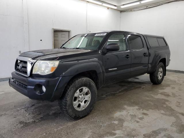 3TMMU52N77M003822 - 2007 TOYOTA TACOMA DOUBLE CAB LONG BED BLACK photo 1