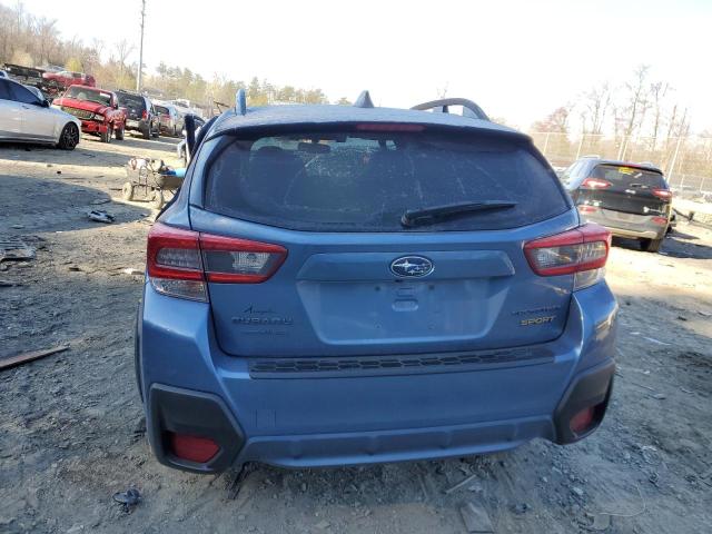 JF2GTHSC9PH241581 - 2023 SUBARU CROSSTREK SPORT BLUE photo 6