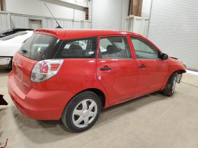 2T1KR32E17C665000 - 2007 TOYOTA COROLLA MA XR RED photo 3