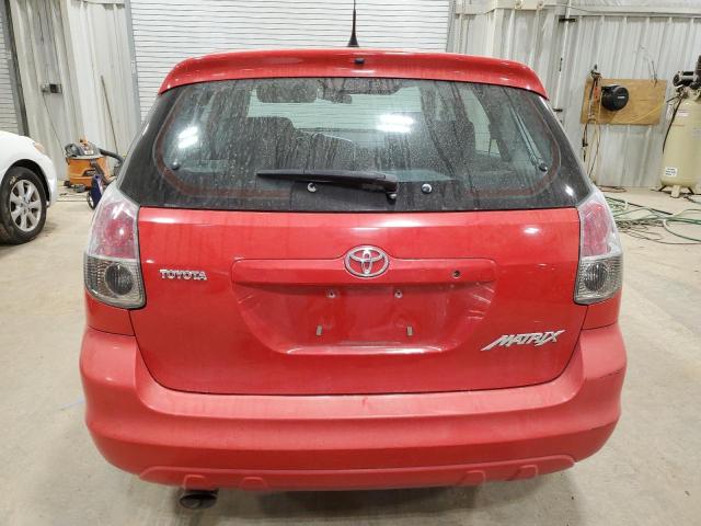 2T1KR32E17C665000 - 2007 TOYOTA COROLLA MA XR RED photo 6