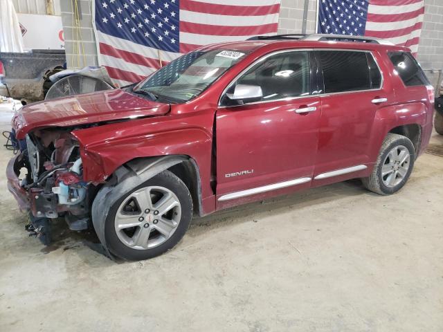 2GKALUEK7F6379788 - 2015 GMC TERRAIN DENALI BURGUNDY photo 1